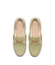 TIMBERLAND CLASSIC BOAT Buty żeglarskie ze sk&oacute;ry zamszowej jasnozielony - Buty damskie - 5