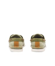 TIMBERLAND CLASSIC BOAT  Buty ze sk&oacute;ry zamszowej jasnozielony - Buty męskie - 4