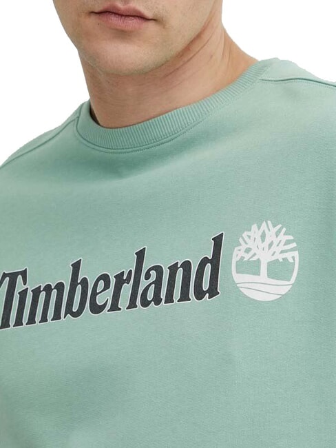 KENNEBEC RIVER TREE LOGO  Podkoszulek granit zielony - Bluzy męskie