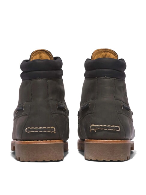 AUTHENTIC  Sk&oacute;rzane botki zamek skalny - Buty męskie