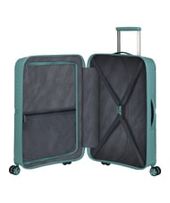 AMERICAN TOURISTER AIRCONIC W&oacute;zek średnio lekki zakurzony turkus - W&oacute;zki twarde - 2