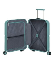 AMERICAN TOURISTER AIRCONIC Lekki w&oacute;zek kabinowy zakurzony turkus - Bagaż podręczny - 2