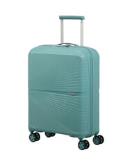 AMERICAN TOURISTER AIRCONIC Lekki w&oacute;zek kabinowy zakurzony turkus - Bagaż podręczny - 3