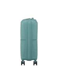 AMERICAN TOURISTER AIRCONIC Lekki w&oacute;zek kabinowy zakurzony turkus - Bagaż podręczny - 4