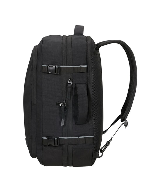 TAKE2CABIN L EXPANDER Plecak na laptopa 17,3", rozszerzalny CZARNY - Plecaki na laptopa do pracy