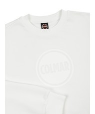 COLMAR CONNECTIVE Bluza z okrągłym dekoltem i logo biały - Bluzy męskie - 3