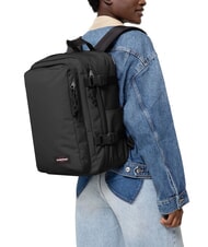 EASTPAK CABIN PAKR Plecak pod siedzenie, uchwyt na laptopa 15" CZARNY - Plecaki szkolne i rekreacyjne - 6