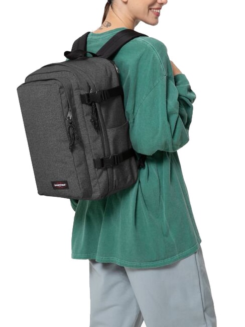 CABIN PAKR Plecak pod siedzenie, uchwyt na laptopa 15" CzarnyDenim - Plecaki szkolne i rekreacyjne
