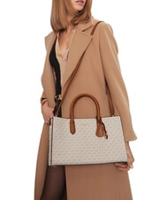 MICHAEL KORS SCARLETT Torebka z paskiem na ramię wanilia/akr - Torby damskie - 4