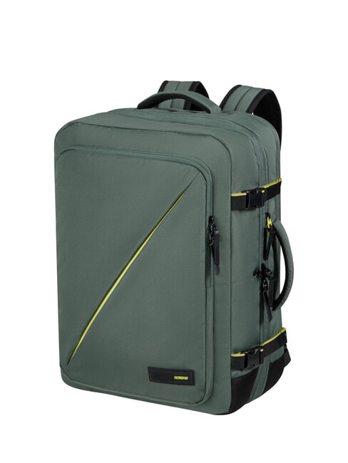 TAKE2CABIN L EXPANDER Plecak na laptopa 17,3", rozszerzalny ciemny las - Plecaki na laptopa do pracy