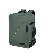 AMERICAN TOURISTER TAKE2CABIN L EXPANDER Plecak na laptopa 17,3", rozszerzalny ciemny las - Plecaki na laptopa do pracy - 7