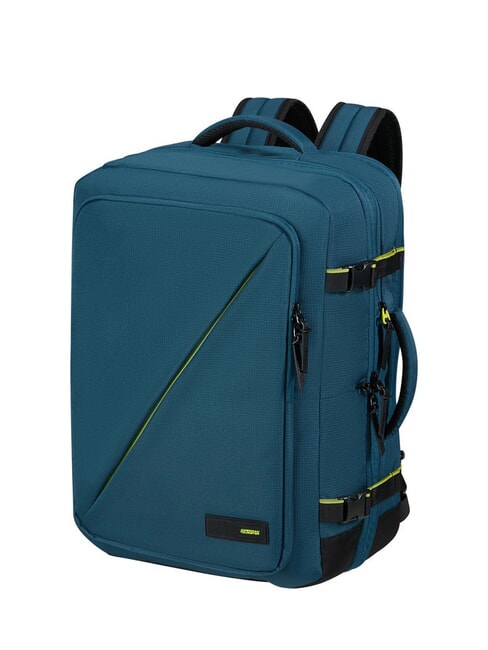 TAKE2CABIN L EXPANDER Plecak na laptopa 17,3", rozszerzalny niebieski port - Plecaki na laptopa do pracy