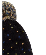 COLMAR CHARMY KIDS Czapka z pomponem czarny-kobalt-tangier - Czapki dziecięce - 3