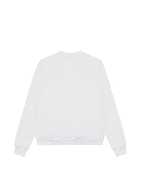 DIFFERENT Bluza z okrągłym dekoltem biały - Bluzy męskie