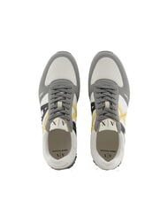 ARMANI EXCHANGE RIO Niskie trampki neutralna szarość + złamana biel - Buty męskie - 4