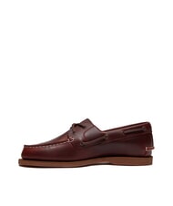 TIMBERLAND CLASSIC BOAT  Sk&oacute;rzane buty żeglarskie bordowy, pełne ziarno - Buty damskie - 3