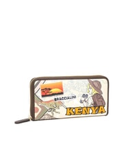 BRACCIALINI TUA CARTOLINE Kenya Portfel zapinany na suwak - Portfele damskie