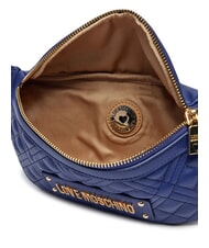 LOVE MOSCHINO QUILTED  Kieszonka niebieski - Torby damskie - 3