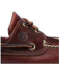 TIMBERLAND Scarpe da barca KLASYCZNY, ze sk&oacute;ry BRĄZOWY - Buty męskie - 5