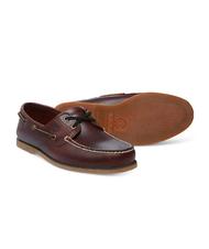 TIMBERLAND Scarpe da barca KLASYCZNY, ze sk&oacute;ry BRĄZOWY - Buty męskie - 8