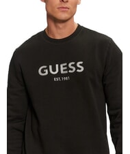 GUESS BOX Bluza z haftowanym logo metalicznym odrzutowiec - Bluzy męskie - 3