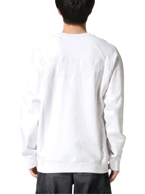 RAGLAN Bluza bawełniana z okrągłym dekoltem czysto biały - Bluzy męskie