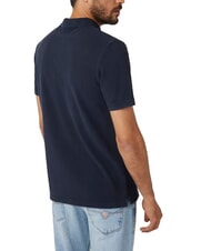GUESS WASHED  Koszulka polo z kr&oacute;tkim rękawem inteligentnyniebieski - Polo męskie - 2