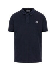 GUESS WASHED  Koszulka polo z kr&oacute;tkim rękawem inteligentnyniebieski - Polo męskie - 4