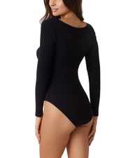 GUESS TESSA Body z długim rękawem i ściągaczem odrzutowiec - Koszulki i topy damskie - 2