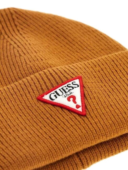 PATCH TRIANGOLO Kapelusz z mankietem ochra - Włosy