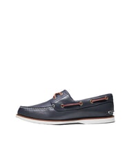 TIMBERLAND CLASSIC BOAT  Sk&oacute;rzane buty żeglarskie niebieski - Buty męskie - 3