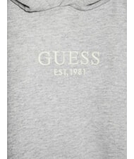 GUESS KIDS Bluza z kapturem i kieszenią jasny kamienny wrzos - Bluzy dziecięce - 3