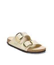 BIRKENSTOCK ARIZONA BIG BUCKLE  Sandały sk&oacute;rzane połysk ecru - Buty damskie - 2