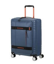 AMERICAN TOURISTER HELLO CABIN Rozszerzalny w&oacute;zek podręczny granatowy/pomarańczowy - Bagaż podręczny - 3