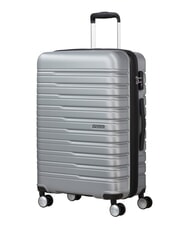 AMERICAN TOURISTER FLASHLINE Średni w&oacute;zek rozszerzalny niebo srebrne - W&oacute;zki twarde - 3