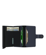 SECRID MATTE  Portfel z uchwytem na kartę blokującą RFID nocny błękit - Portfele męskie - 2