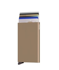 SECRID CARDPROTECTOR  Uchwyt na kartę blokującą RFID piasek - Portfele męskie - 2