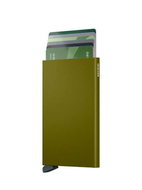 CARDPROTECTOR  Uchwyt na kartę blokującą RFID wodorosty morskie - Portfele męskie