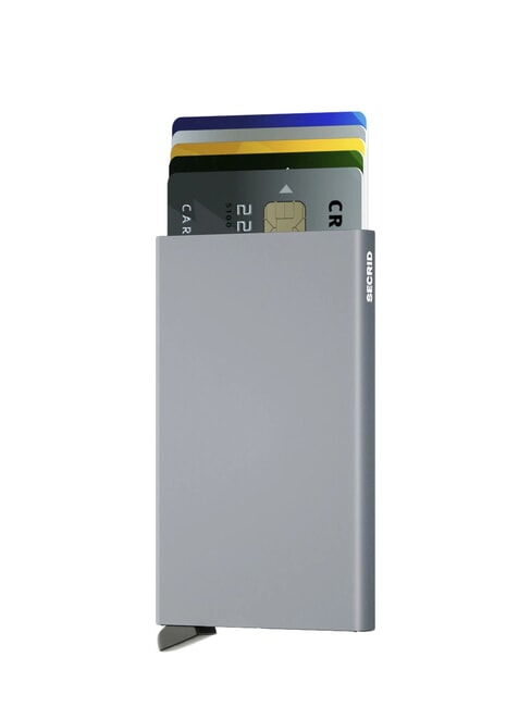 CARDPROTECTOR  Uchwyt na kartę blokującą RFID tytan - Portfele męskie