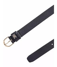 TOMMY HILFIGER ESSENTIAL EFFORTLESS Pasek sk&oacute;rzany wyprodukowany we Włoszech - Paski