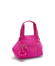 KIPLING ART MINI Torba zakupowa z paskiem na ramię świecąca fuksja - Torby damskie - 3