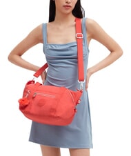 KIPLING ART MINI Torba zakupowa z paskiem na ramię prawie koralowy - Torby damskie - 7