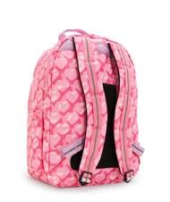 KIPLING SEOUL COLLEGE Plecak z kieszenią na laptopa 15" urocze serca - Plecaki szkolne i rekreacyjne - 3