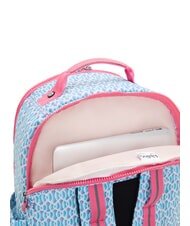 KIPLING SEOUL COLLEGE Plecak z kieszenią na laptopa 15" marzycielska kombinacja geo - Plecaki szkolne i rekreacyjne - 5