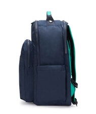 KIPLING SEOUL Plecak z kieszenią na laptopa 15" blok niebiesko-zielony - Plecaki szkolne i rekreacyjne - 3