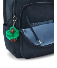 KIPLING SEOUL Plecak z kieszenią na laptopa 15" blok niebiesko-zielony - Plecaki szkolne i rekreacyjne - 6