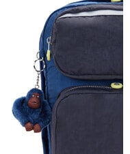 KIPLING SCOTTY Duży plecak na laptopa 15" fantastyczny niebieski blok - Plecaki szkolne i rekreacyjne - 4