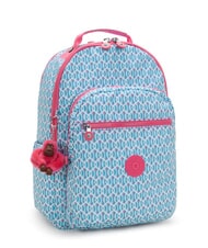KIPLING SEOUL LAP Plecak z kieszenią na laptopa 15" marzycielska kombinacja geo - Plecaki szkolne i rekreacyjne - 2