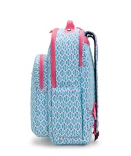 KIPLING SEOUL LAP Plecak z kieszenią na laptopa 15" marzycielska kombinacja geo - Plecaki szkolne i rekreacyjne - 3