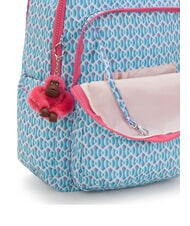 KIPLING SEOUL LAP Plecak z kieszenią na laptopa 15" marzycielska kombinacja geo - Plecaki szkolne i rekreacyjne - 5
